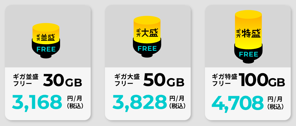 ゼウスWiFiの料金