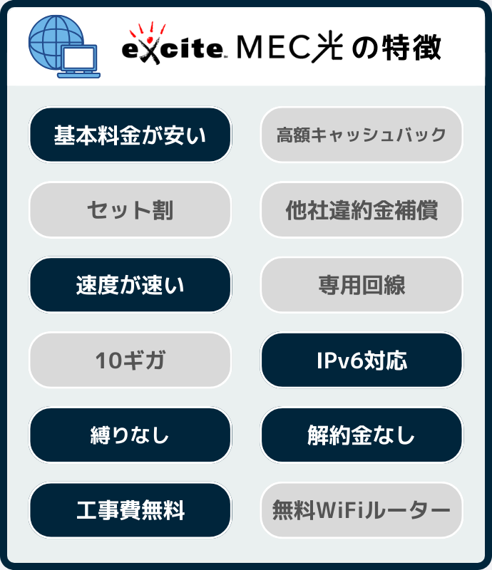 エキサイトMEC光