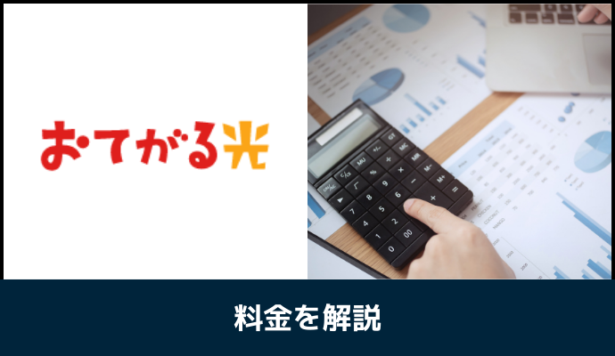 おてがる光の料金を解説