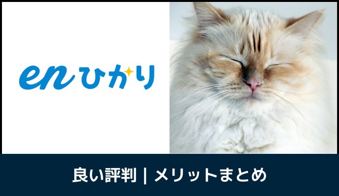 enひかりの良い評判とメリットまとめ